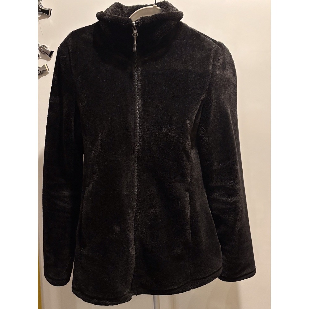32 Heat Size Medium 40" X 26" Faux‎ Fur Black Jacket